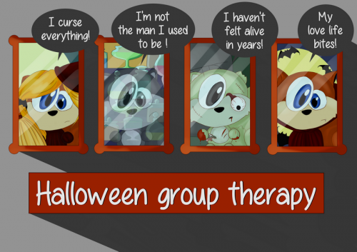 halloween group therapy