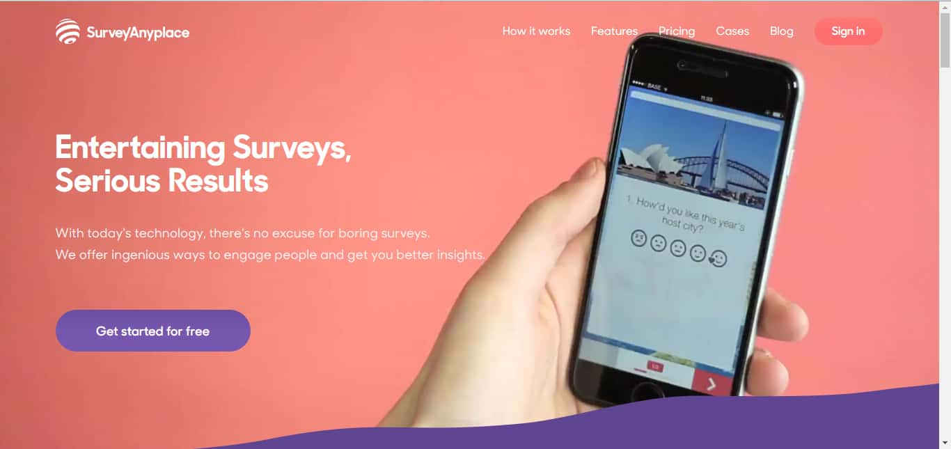 surveyanyplace - startup tools list