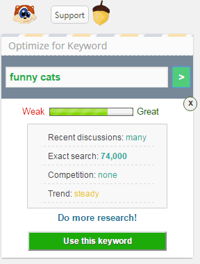 cat results