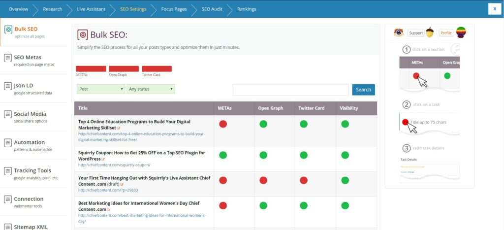 seo challenges